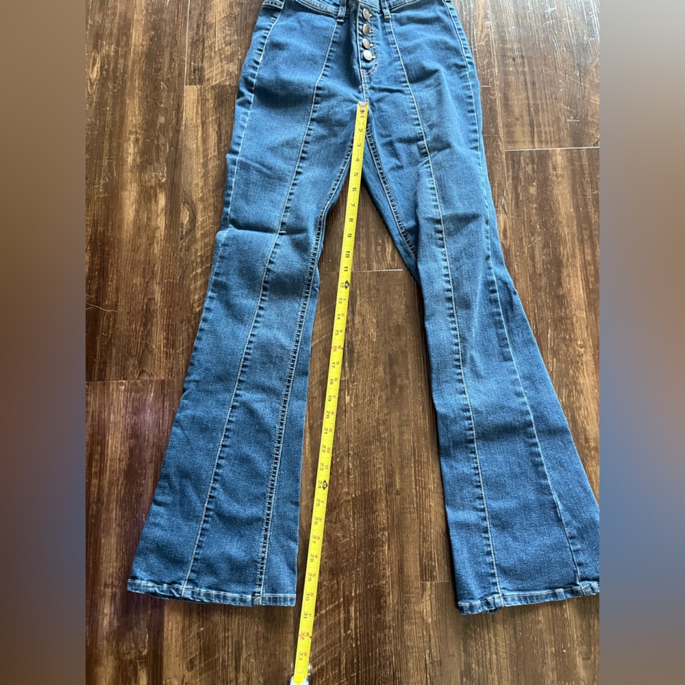 Dollhouse Women's High Rise Denim Jeans 7/8 - Picture 6 of 6